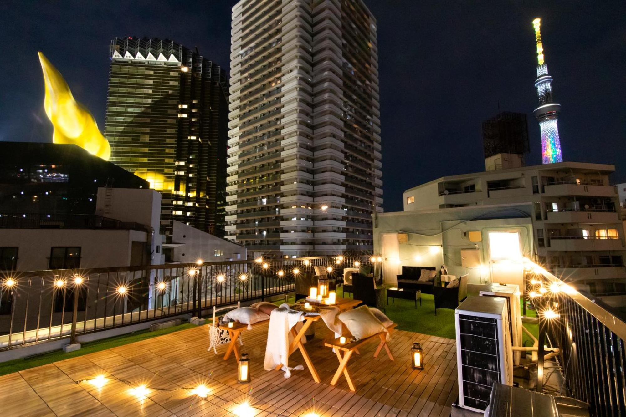 【5/24New Open】浅草徒歩3分/Max9名/無料駐車場/渋谷直通 Apartment Tokyo Exterior photo