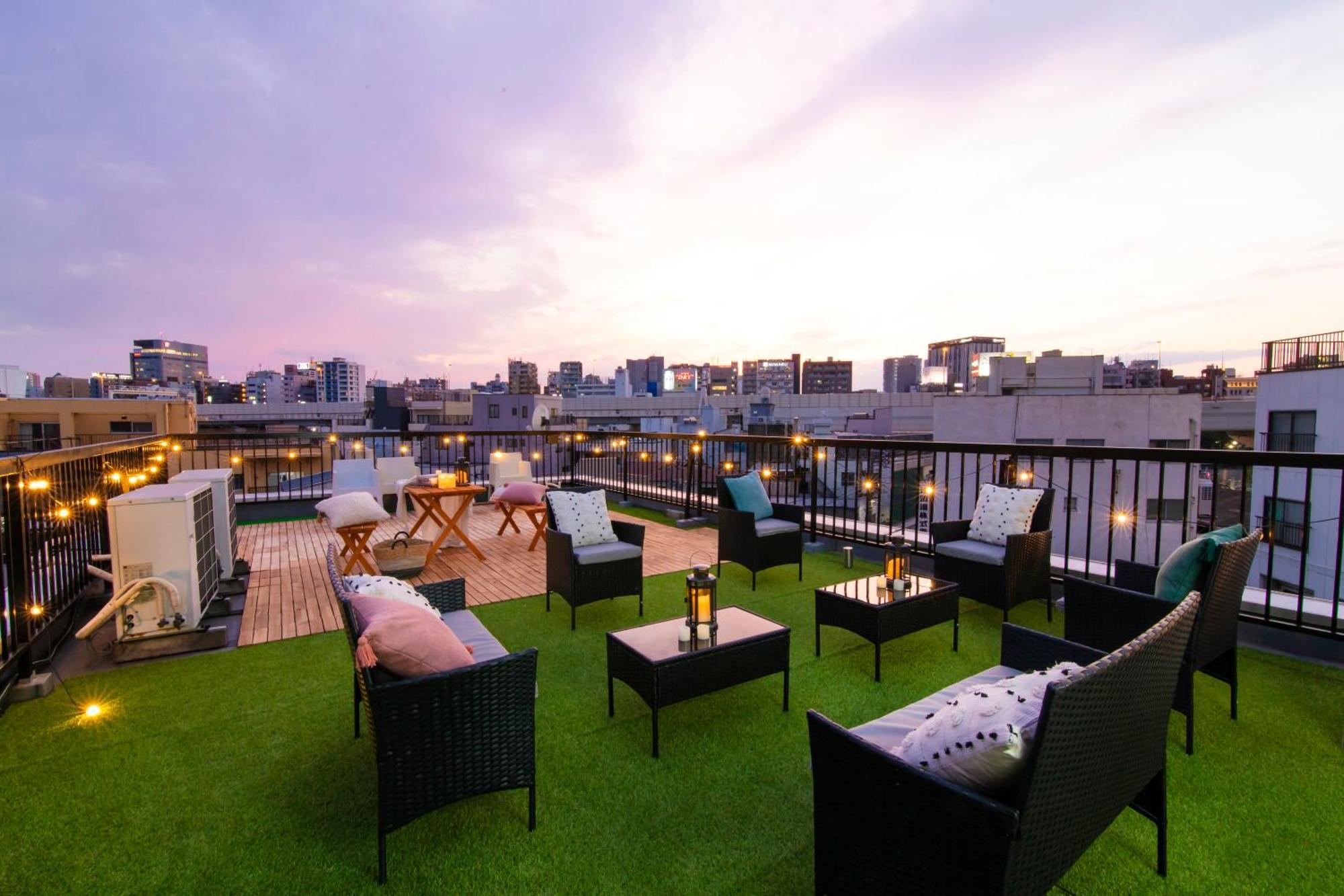 【5/24New Open】浅草徒歩3分/Max9名/無料駐車場/渋谷直通 Apartment Tokyo Exterior photo