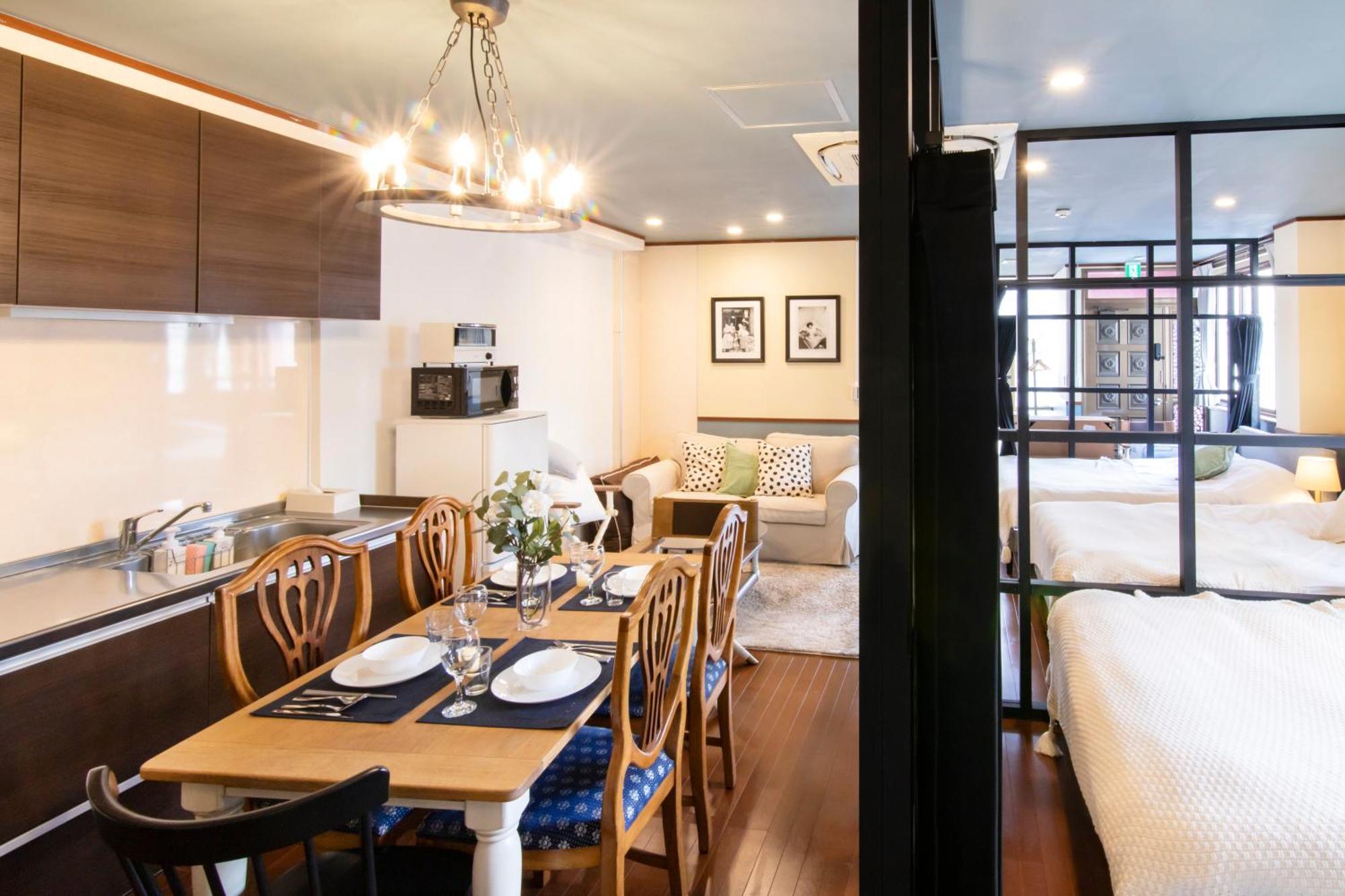 【5/24New Open】浅草徒歩3分/Max9名/無料駐車場/渋谷直通 Apartment Tokyo Exterior photo